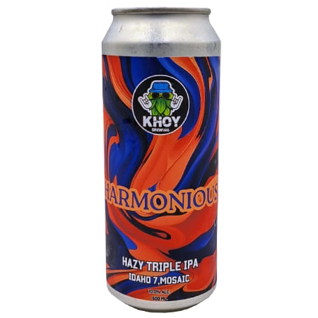 Khoy Brewing – HARMONIOUS Hazy Triple IPA